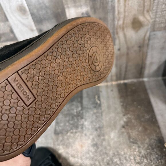 VTG VISION Street Wear Low Chunky Skate Sneakers - US Size 12 - Black - Picture 12 of 14